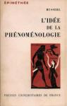 L'idée de la phénoménologie par Husserl