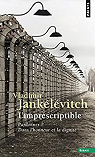 L'imprescriptible par Jankélévitch