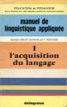 Linguistique appliquee, tome 1 par Marchand