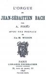 L'orgue de Jean-Sbastien Bach par Pirro