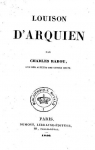 Louison d'Arquien par Rabou