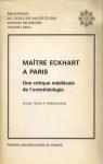 Matre Eckhart  Paris par Eckhart
