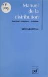 Manuel de la distribution. Fonctions, structures, volution par Dayan