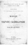 Marnix de Sainte-Aldegonde par Quinet