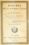 Maximes de La Rochefoucauld avec leurs paronymes par Massias