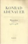 Mmoires. Tome 2 : 1953-1956 par Adenauer