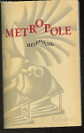 Mtropole - Almanach littraire par Gallimard