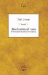 Modernismul retro n romanul romnesc interbelic par Cernat