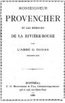 Monseigneur Provencher et les missions de la Rivière-Rouge par Dugas