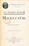 Montcalm - Les Hommes d'action par Guenin