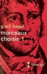 Morceaux choisis, tome 1 par Hegel