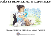 Naa et Blou, le petit lapin bleu par Cohignac-Quesada