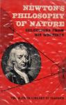 Newton's philosophy of nature par Newton