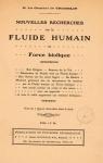 Nouvelles recherches sur le fluide humain ou Force biolique par Le Goarant Comte de Tromalin