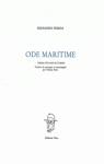 Ode Maritime et Autres Poemes de Alvaro de Campos par Pessoa