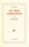 Oeuvres compltes, tome 3 : Pompes funbres - Le pcheur du Suquet - Querelle de Brest par Genet