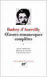 Oeuvres romanesques complètes, tome 1 par Barbey d'Aurevilly