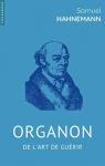 Organon ou l'art de gurir par Hahnemann
