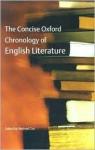 Oxford Concise : Chronology of English literature par Cox