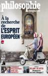 Philosophie magazine, n129 :  la Recherche de l'Esprit Europen par Magazine