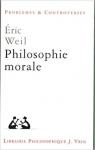 Philosophie morale par Weil