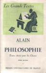 Philosophie, tome 2 par Alain