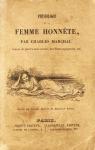 Physiologie de la Femme Honnte par Marchal