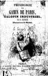 Physiologie du gamin de Paris : Galopin industriel par Bourget