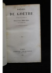 Posies de Goethe par 