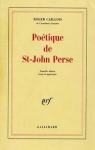 Potique de Saint-John Perse par Caillois