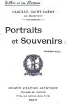 Portraits et souvenirs par Saint-Sans