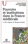 Pouvoirs et institutions dans la France médiévale. Tome 1, Des origines à l'époque féodale par Sassier