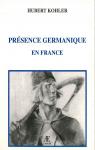 Prsence germanique en France par Kohler
