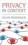 Privacy in context par Nissenbaum