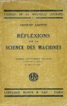 Rflexions sur la science des machines par Lafitte (II)
