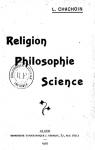 Religion - Philosophie - Science par Chachoin