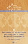 Revue de psychothrapie psychanalytique de groupe, n48 par Psychothrapie