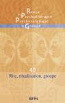 Revue de psychothrapie psychanalytique de groupe, n40 par Psychothrapie