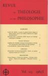 Revue de thologie et de philosophie vol 113 par thologie et de philosophie
