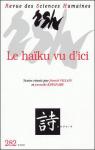Revue des Sciences Humaines, n282 : Le haku vu d'ici par Villain