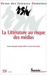 Revue des Sciences Humaines, n331 : Littrature et mdias par Pigay