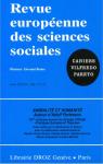 Revue europenne des sciences sociales N115 ..