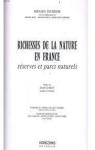 Richesse de la nature en France rserves et parcs naturels par Dorst
