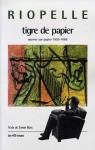 Riopelle tigre de papier oeuvre sur papier 1953-1989 par Blais