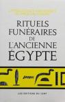 Rituels funraires de l'ancienne Egypte par Goyon