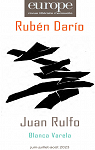 Ruben Dario / Juan Rulfo: N 1130-1131-1132 Juin-Juillet-Aot 2023 par Yurkievich