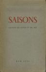Saisons, almanach des lettres et des arts, t 1945 par Pavois
