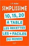 Simplissime : 10, 15, 20  table par Mallet