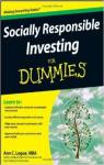 Socially Responsible Investing for Dummies par Logue