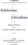 Solidarisme et libralisme par Bougl